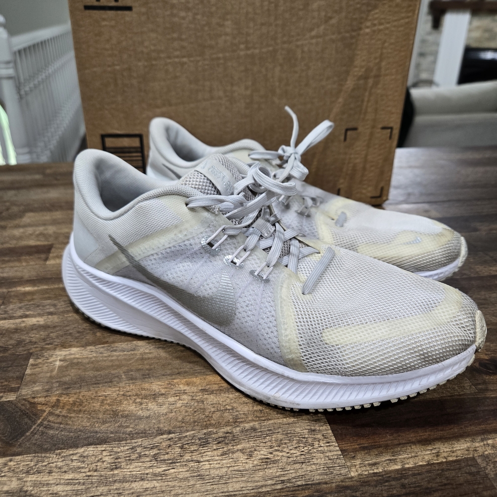 Nike Quest 4 Womens Running Shoes White DA1106-100 Size 9
